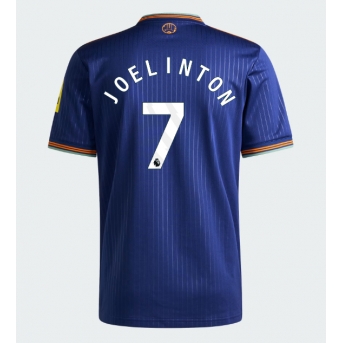 Newcastle United Joelinton #7 Maglia Gara Terza Repliche 2025-26 Maniche Corte